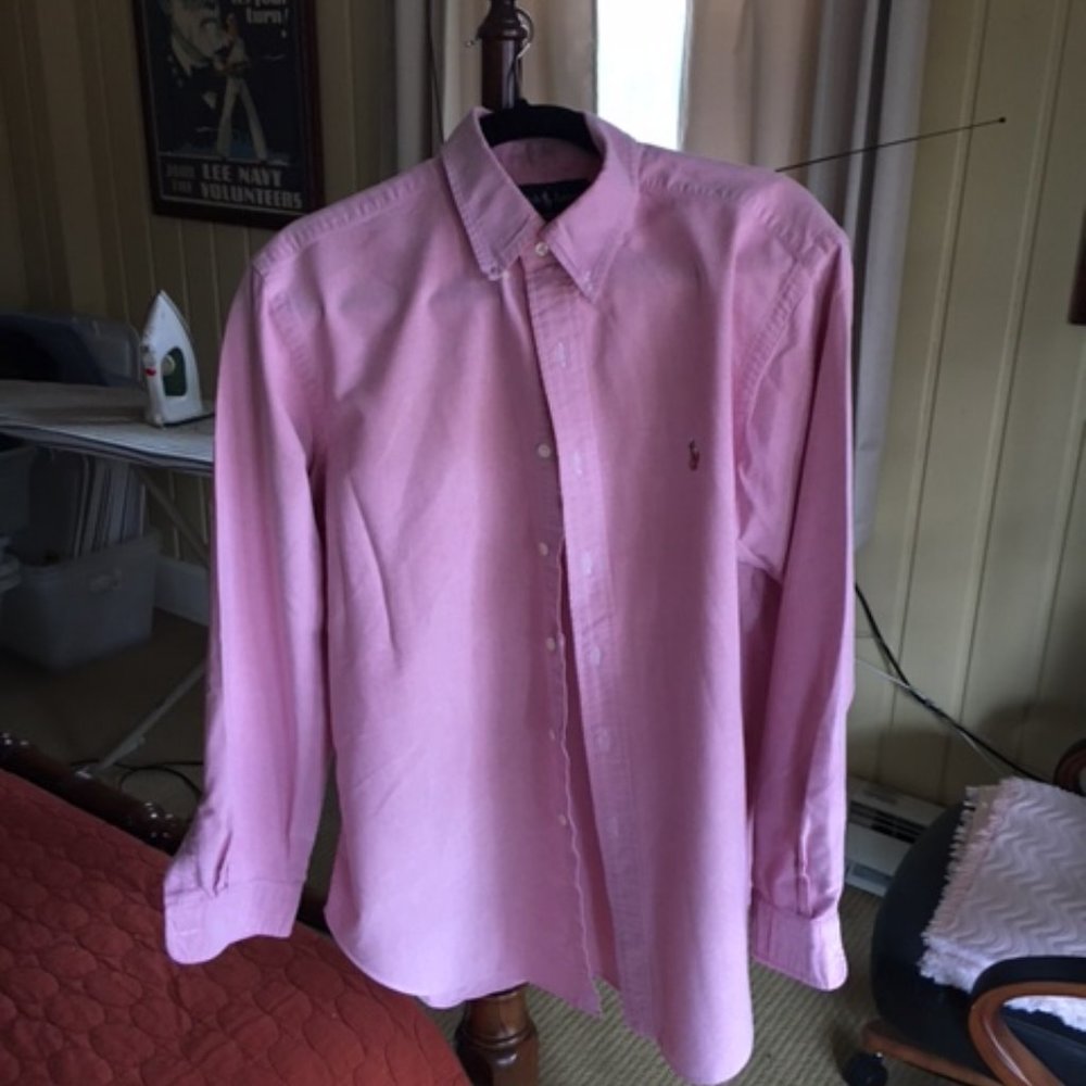 RALPH LAUREN POLO OCBD 16.5-34/35